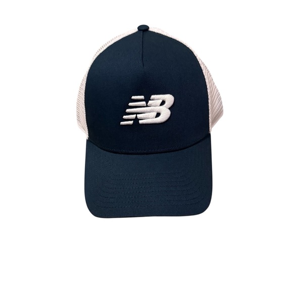 New Balance Other - New Balance Dark Blue Cap with White Mesh